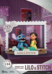 Disney 100 Years of Wonder D-Stage PVC Diorama Lilo & Stitch 10 cm 4711385240504