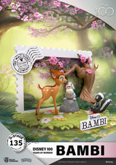 Disney 100th Anniversary D-Stage PVC Diorama Bambi 12 cm 4711203453932