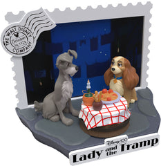 Disney 100th Anniversary D-Stage PVC Diorama Lady And The Tramp 12 cm 4711203453949