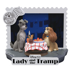 Disney 100th Anniversary D-Stage PVC Diorama Lady And The Tramp 12 cm 4711203453949