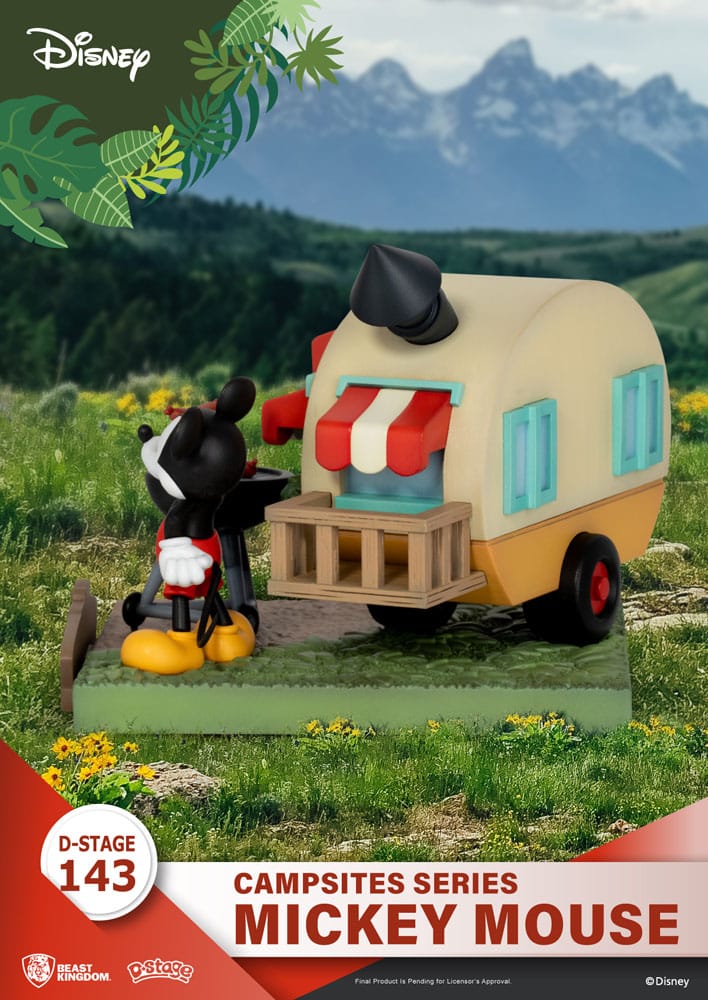 Disney D-Stage Campsite Series PVC Diorama Mi 4711385240351