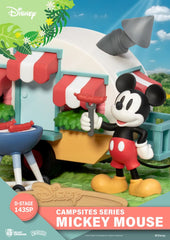 Disney D-Stage Campsite Series PVC Diorama Mickey Mouse Special Edition 10 cm 4711385241556