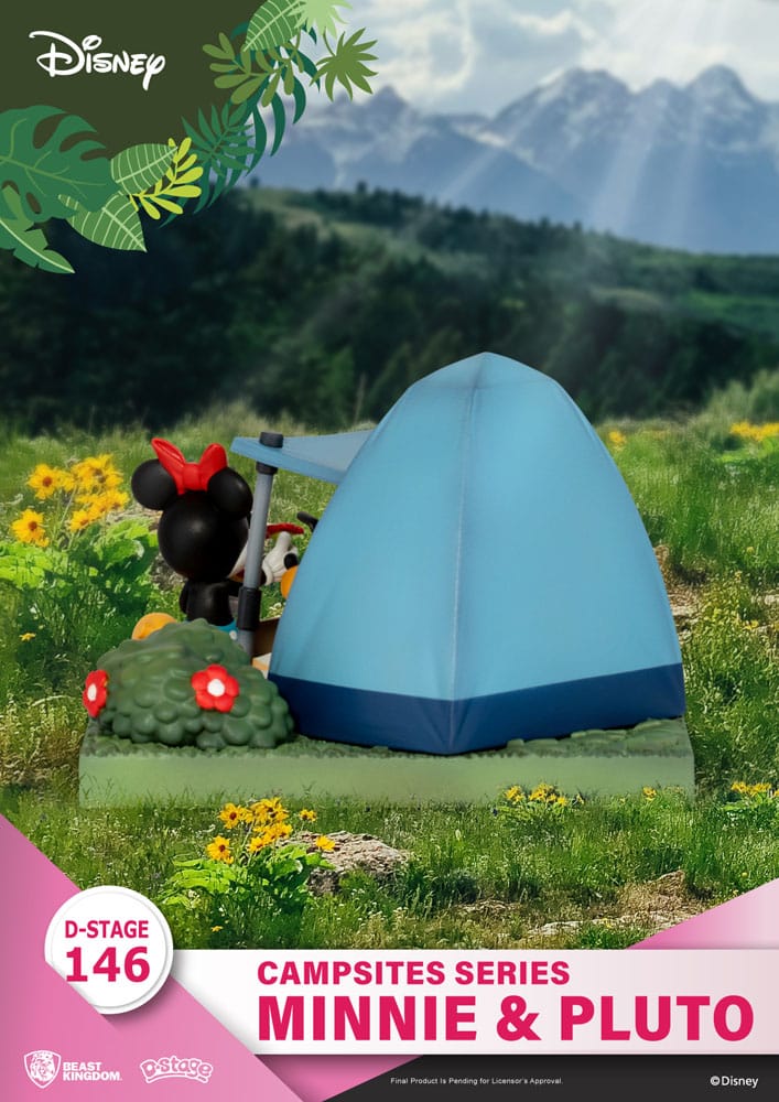 Disney D-Stage Campsite Series PVC Diorama Mi 4711385240382