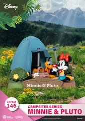 Disney D-Stage Campsite Series PVC Diorama Mini & Pluto 10 cm 4711385240382