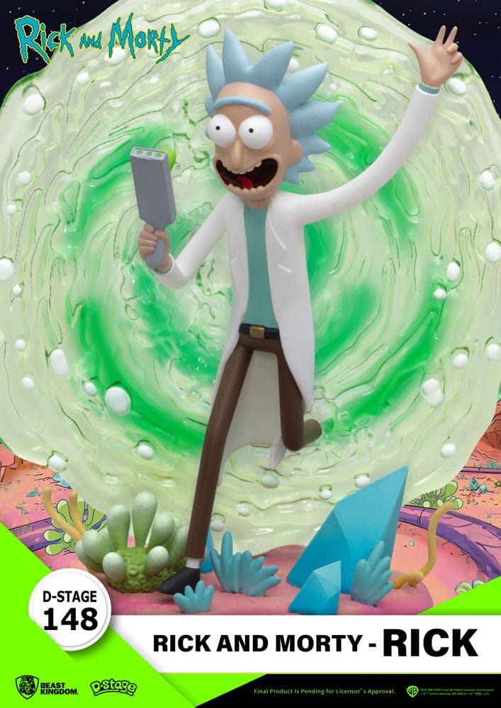 Rick & Morty D-Stage PVC Diorama Rick 14 cm 4711385240450