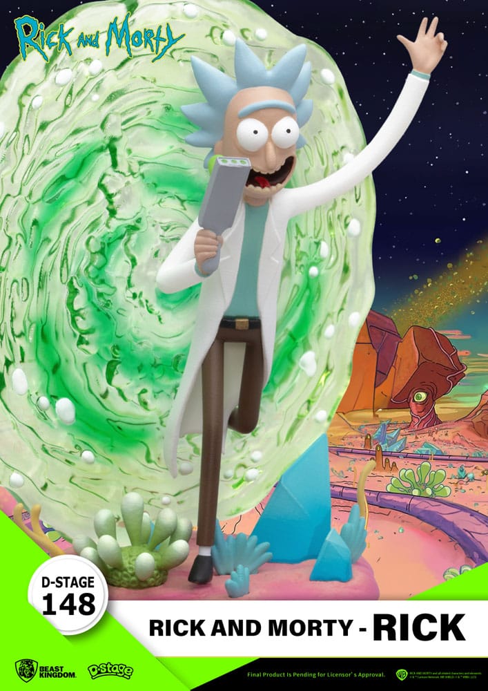 Rick & Morty D-Stage PVC Diorama Rick 14 cm 4711385240450