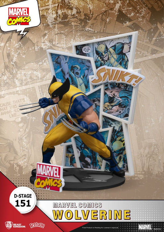 Marvel D-Stage PVC Diorama Wolverine 16 cm 4711385244663