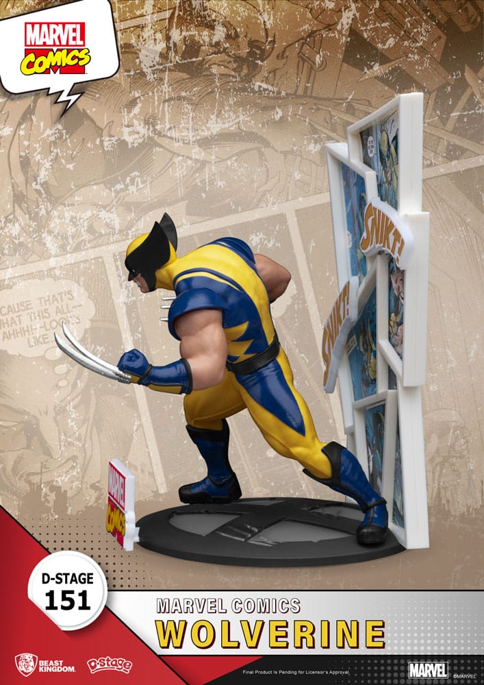 Marvel D-Stage PVC Diorama Wolverine 16 cm 4711385244663