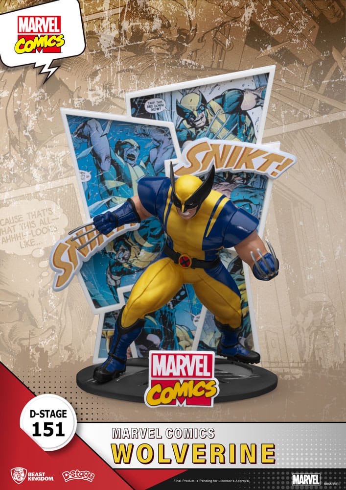 Marvel D-Stage PVC Diorama Wolverine 16 cm 4711385244663