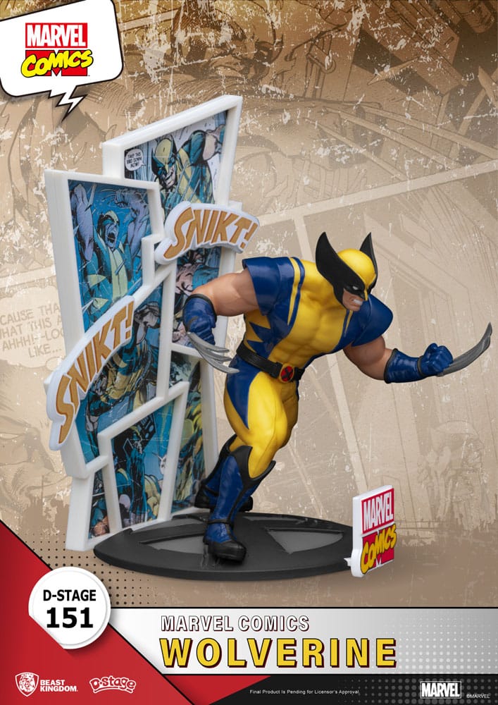 Marvel D-Stage PVC Diorama Wolverine 16 cm 4711385244663