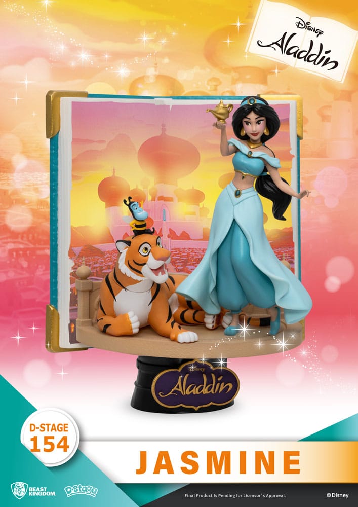 Aladdin Book Series D-Stage PVC Diorama Jasmine 15 cm 4711385243963