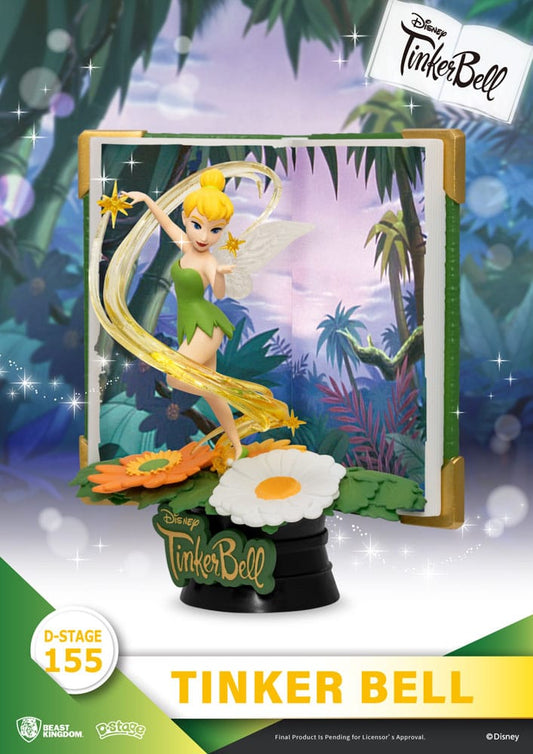 Peter Pan Book Series D-Stage PVC Diorama Tinker Bell 15 cm 4711385243970