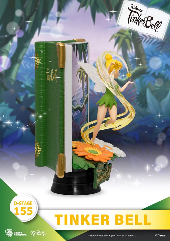 Peter Pan Book Series D-Stage PVC Diorama Tinker Bell 15 cm 4711385243970