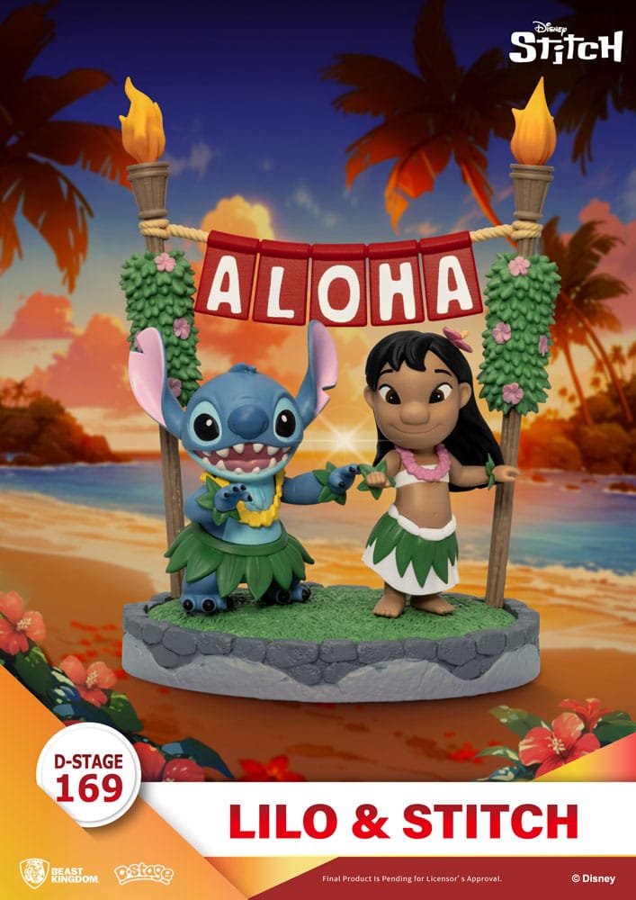 Lilo & Stitch D-Stage PVC Diorama Lilo & Stitch 16 cm 4711385254426