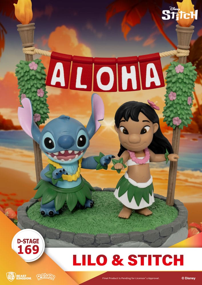 Lilo & Stitch D-Stage PVC Diorama Lilo & Stitch 16 cm 4711385254426