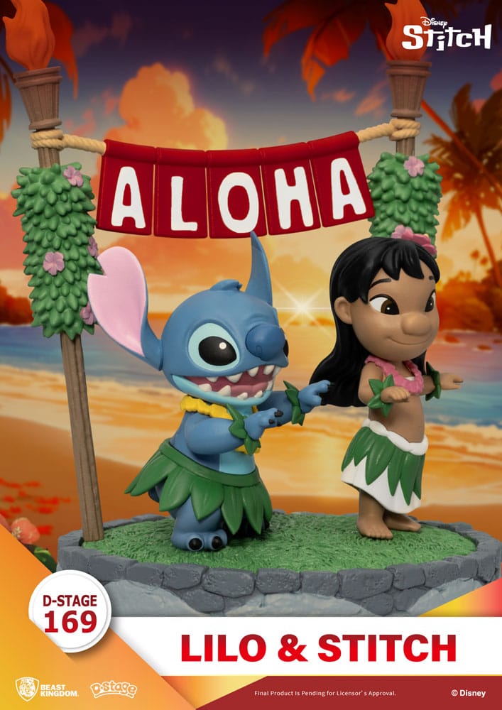 Lilo & Stitch D-Stage PVC Diorama Lilo & Stitch 16 cm 4711385254426