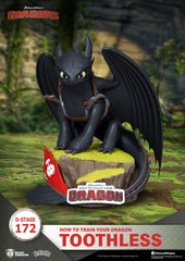 How To Train Your Dragon D-Stage PVC Diorama toothless Statue 14 cm 4711385254556