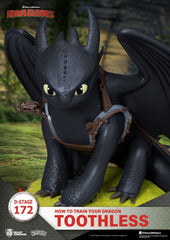 How To Train Your Dragon D-Stage PVC Diorama toothless Statue 14 cm 4711385254556