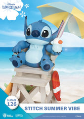 Disney D-Stage PVC Diorama Stitch Summer Vibe 16 cm 4711385245905