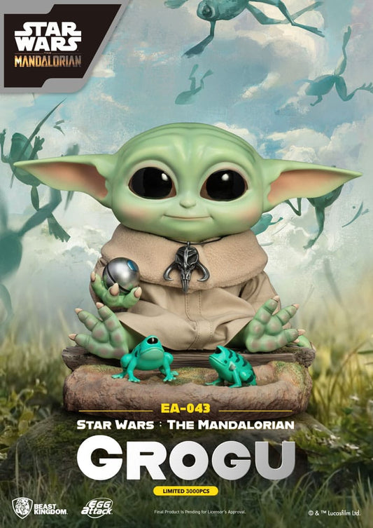 Star Wars: The Mandalorian Egg Attack Statue Grogu 18 cm 4711203440956