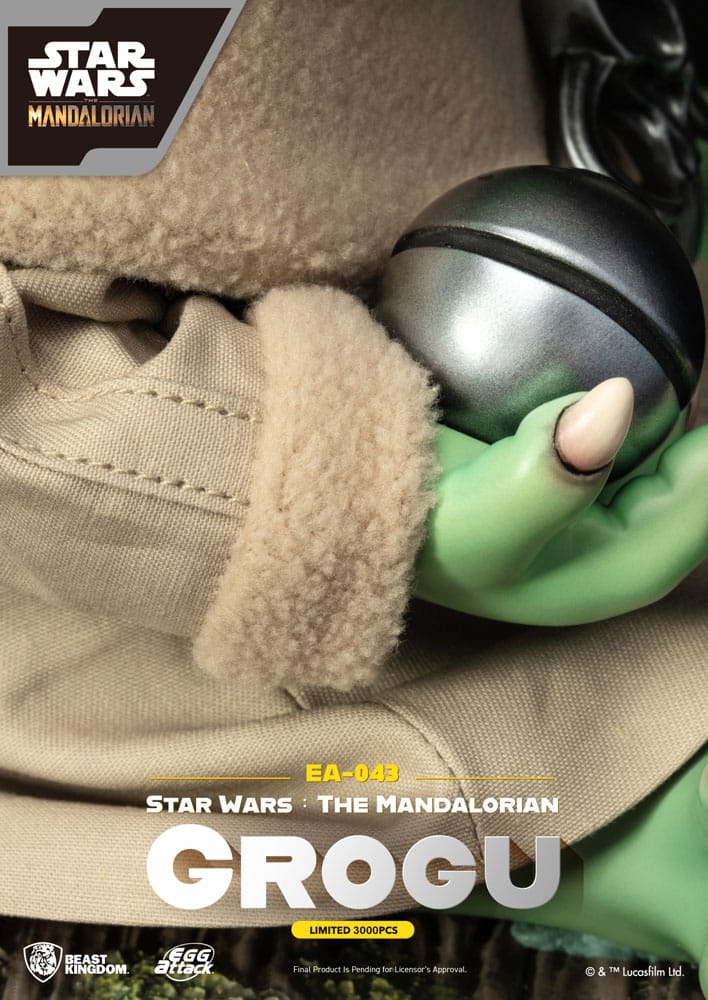 Star Wars: The Mandalorian Egg Attack Statue Grogu 18 cm 4711203440956