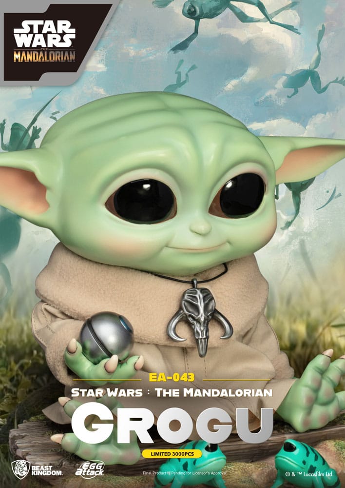 Star Wars: The Mandalorian Egg Attack Statue Grogu 18 cm 4711203440956