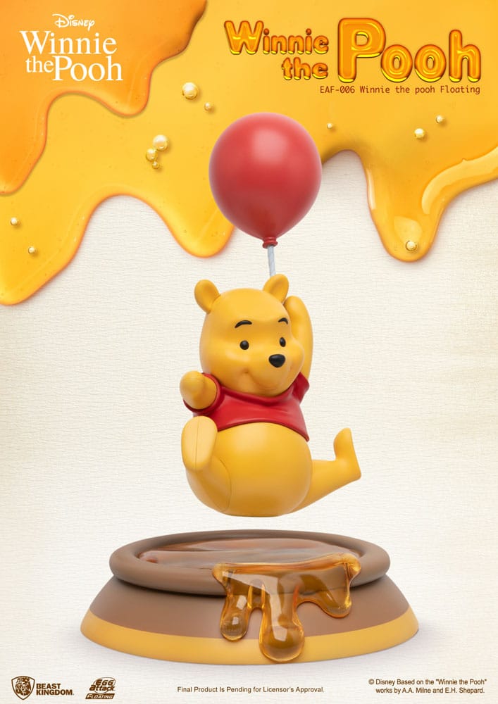 Disney Egg Attack Floating Figure Winnie the Pooh 19 cm 4711385244540