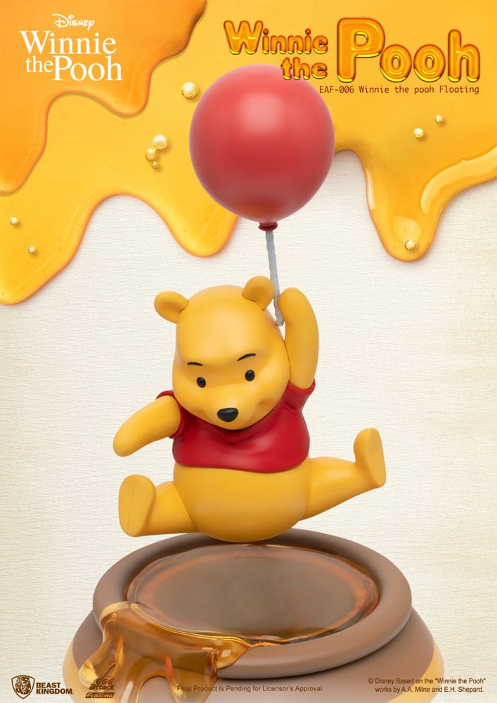 Disney Egg Attack Floating Figure Winnie the Pooh 19 cm 4711385244540