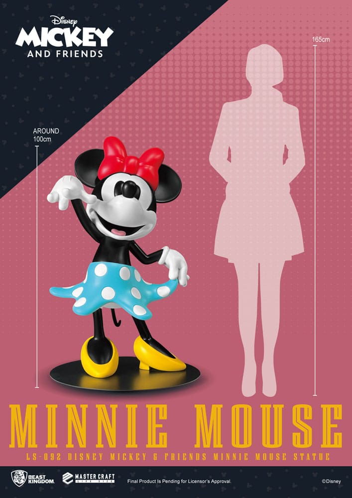 Disney Life-Size Statue Minnie Mouse 104 cm 4711385242386