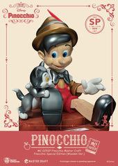 Disney Master Craft Statue Pinocchio Wooden V 4711385242744