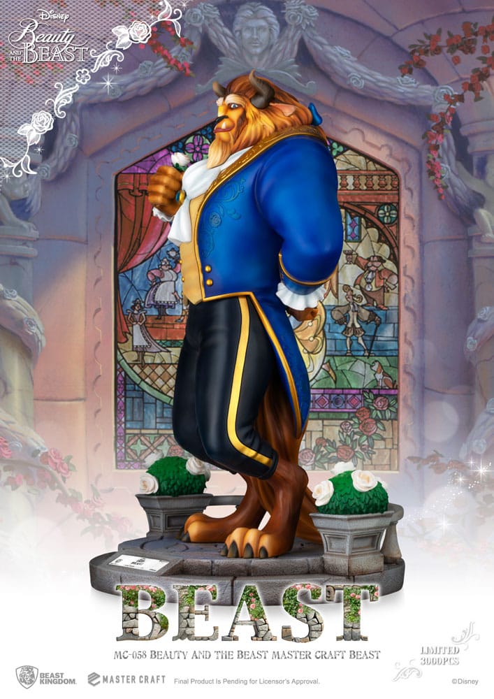 Disney Master Craft Statue Beauty and the Beast Beast 39 cm 4711203444121