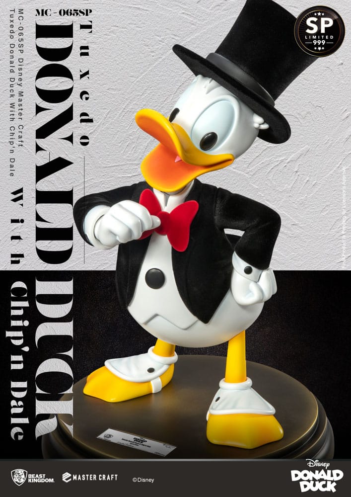 Disney 100th Master Craft Statue Tuxedo Donald Duck (Chip'n und Dale) 40 cm 4711385244700