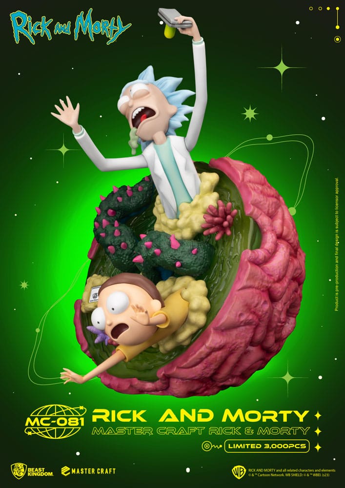 Rick and Morty Master Craft Statue Rick and Morty 42 cm 4711385243550