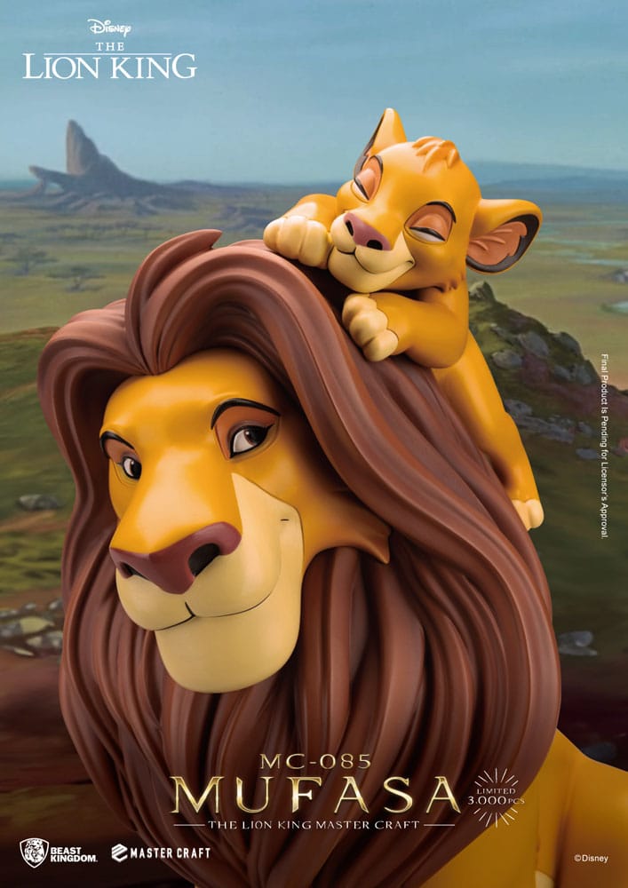 Disney Master Craft Statue The Lion King Mufasa 36 cm 4711385247572