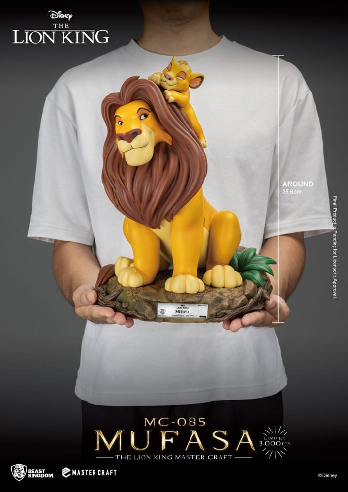 Disney Master Craft Statue The Lion King Mufasa 36 cm 4711385247572