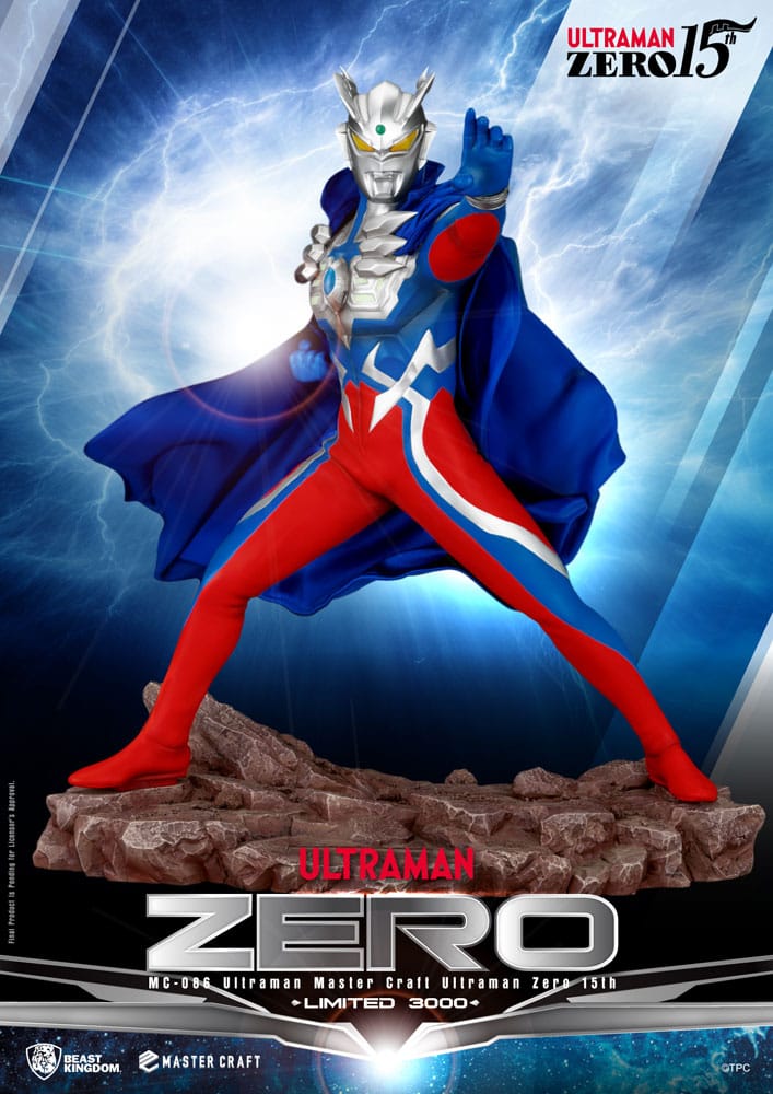 Ultraman Master Craft Statue Ultraman Zero 15th 41 cm 4711385247565