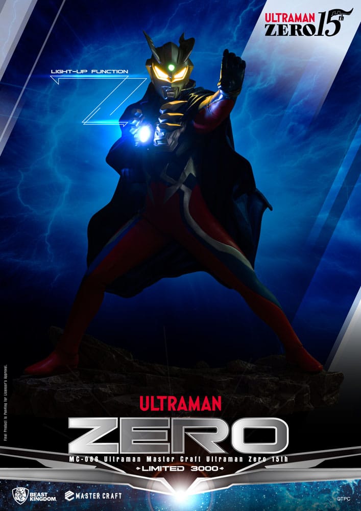 Ultraman Master Craft Statue Ultraman Zero 15th 41 cm 4711385247565