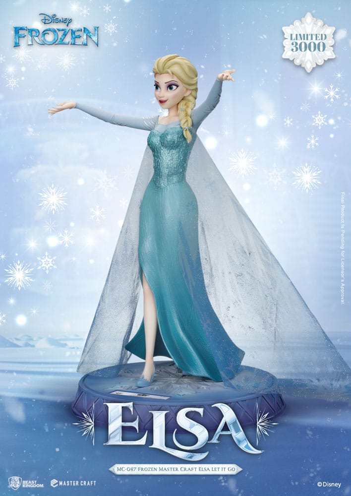 Frozen Master Craft Statue Elsa Let It Go 40 cm 4711385247558