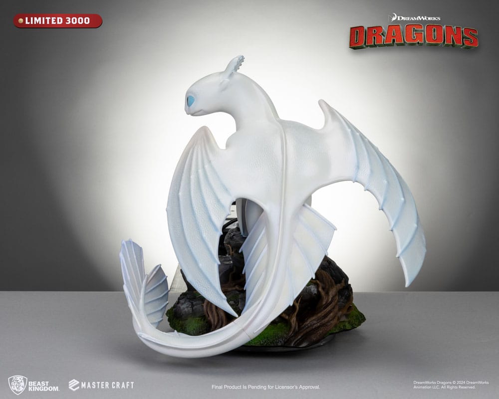 How To Train Your Dragon 3 Master Craft Statue Light Fury 29 cm 4711385247541