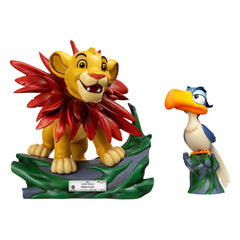 Disney Master Craft Statues 2-Pack The Lion King Little Simba & Zazu 31 cm 4711385250077