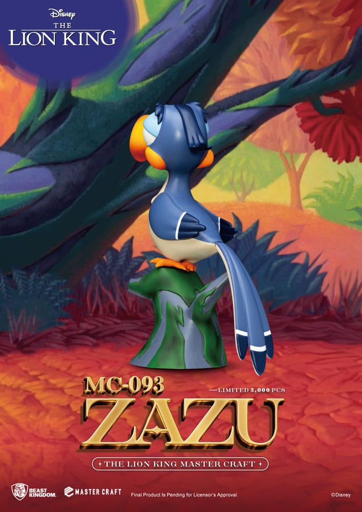 Disney Master Craft Statue The Lion King Zazu 20 cm 4711385250015