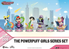 The Powerpuff Girls Mini Diorama Stage Statues The Powerpuff Girls Series Set 12 cm 4711385245707