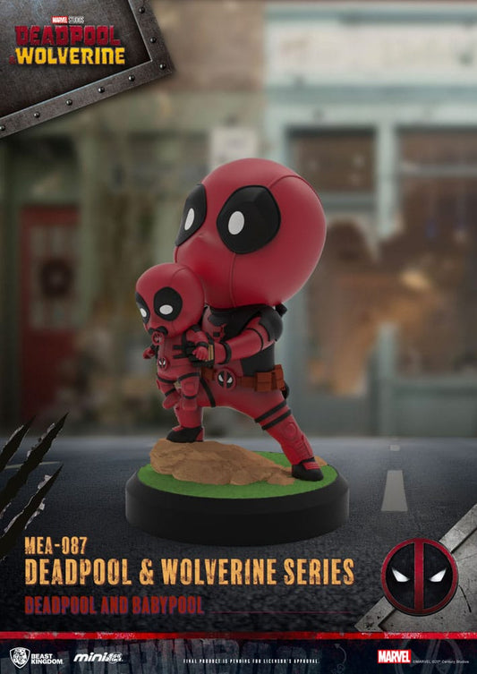 Deadpool 3 Deadpool & Wolverine Series Mini Egg Attack Figures Set 8 cm 4711203455196