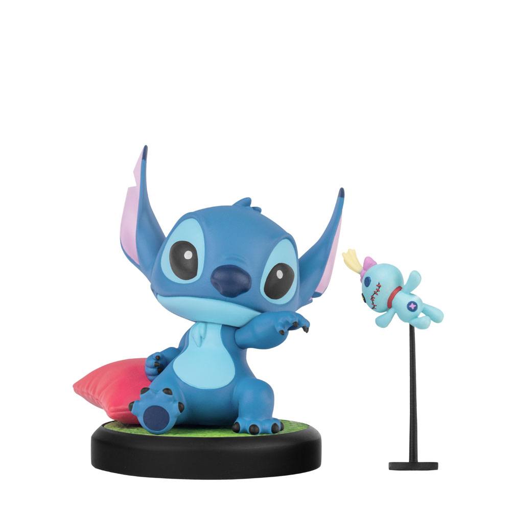 Lilo & Stitch Mini Egg Attack Figure Stitch Art Gallery Series Stitch and Scrum 8 cm 4711203452706