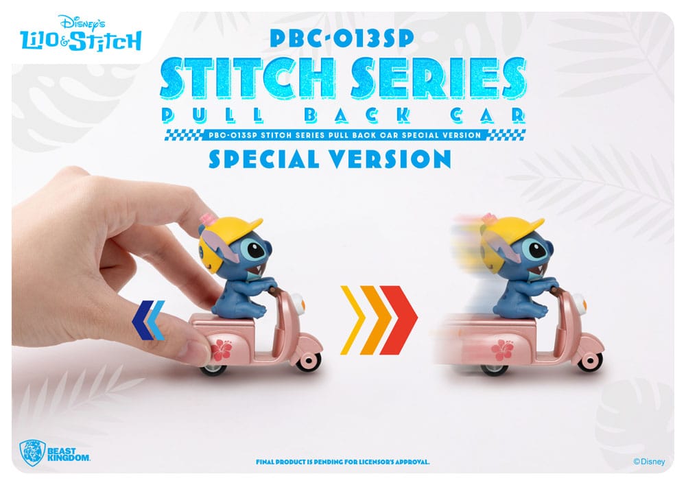 Lilo & Stitch Pull Back Cars Blind Box 6-Pack Special Edition 4711385240702