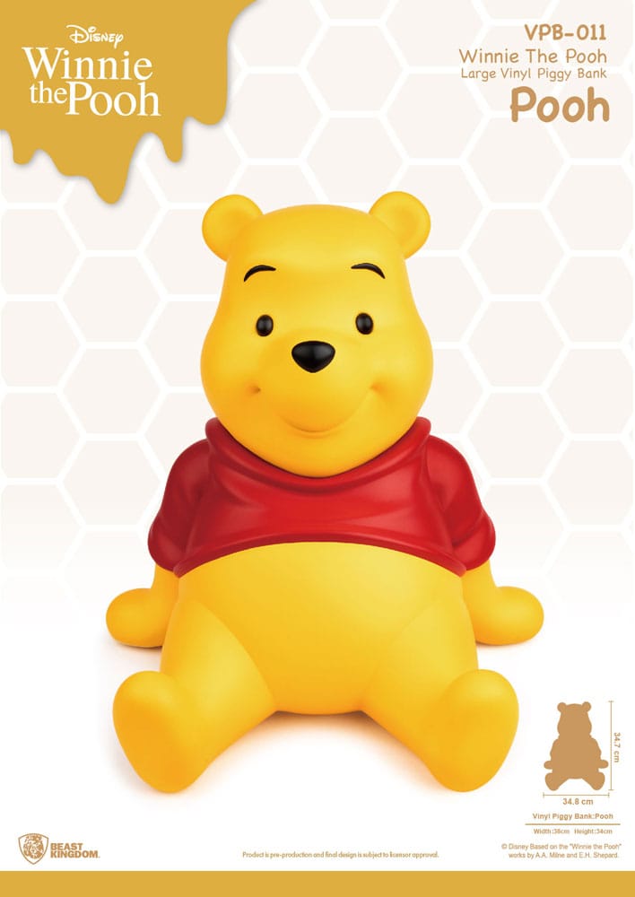 Winnie The Pooh Piggy Vinyl Bank Winnie 35 cm 4711203445203