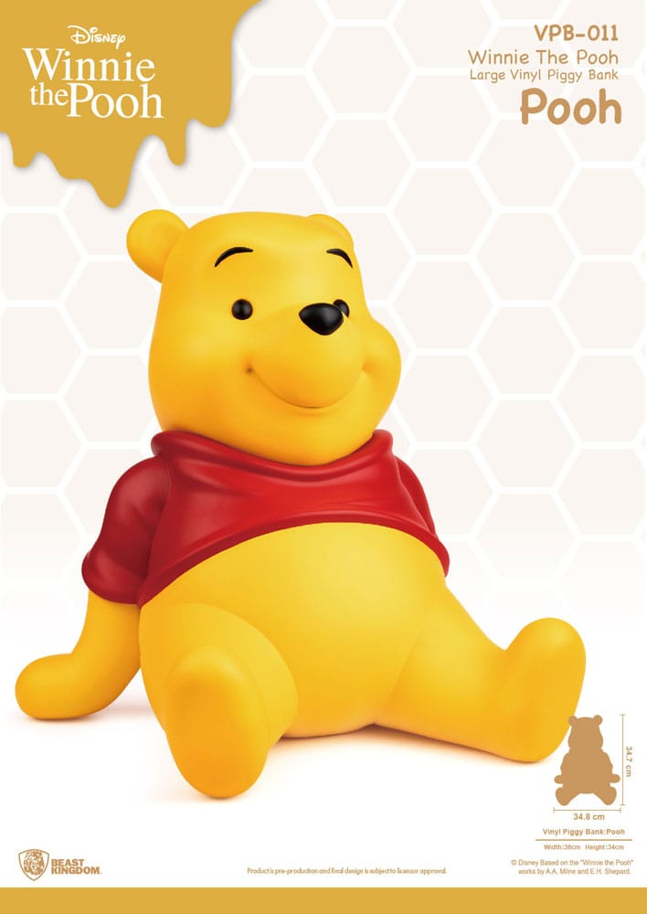 Winnie The Pooh Piggy Vinyl Bank Winnie 35 cm 4711203445203