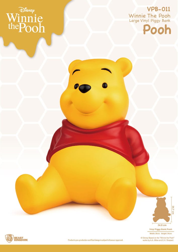 Winnie The Pooh Piggy Vinyl Bank Winnie 35 cm 4711203445203