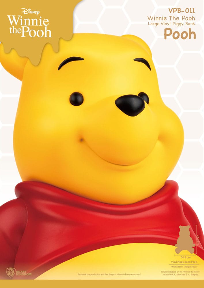 Winnie The Pooh Piggy Vinyl Bank Winnie 35 cm 4711203445203