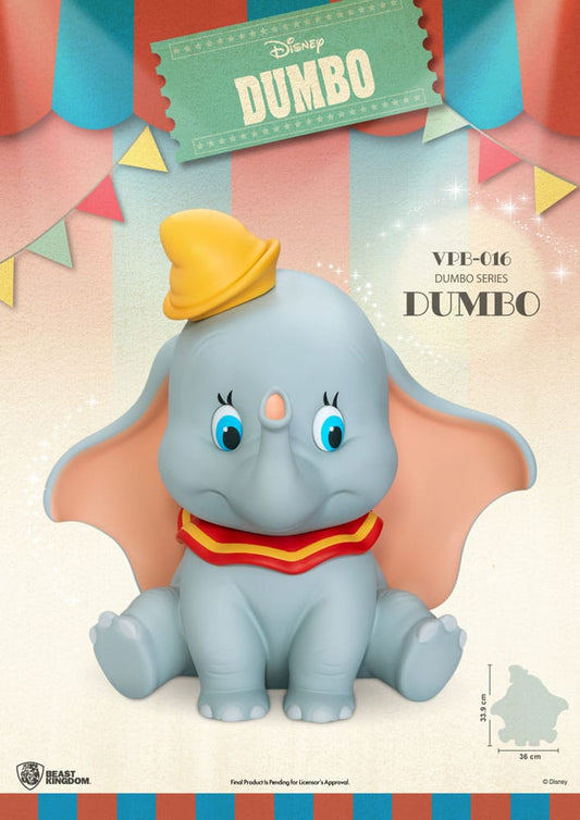 Disney Piggy Vinyl Bank Functional Dumbo 34 cm 4711385242331